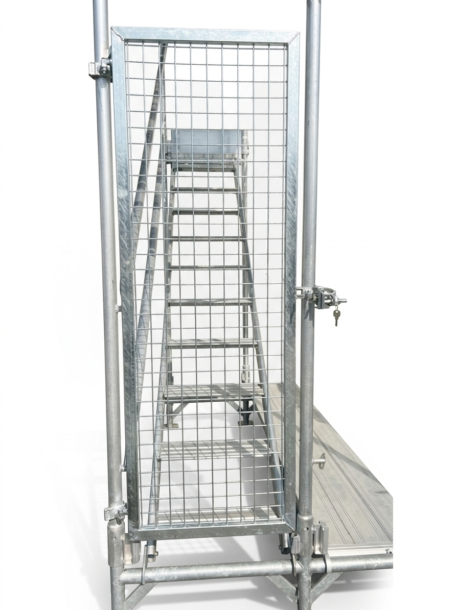 Gallerdorr — Säkerhetsdörr till trapptorn