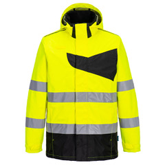 Pw hi vis regnjacka